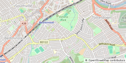 Map of Bristol, Avon