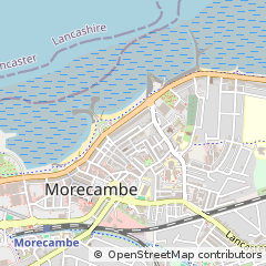 Map of Morecambe, Lancashire