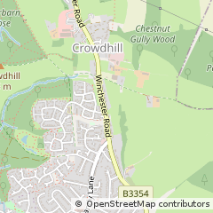 Map of Eastleigh