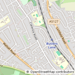 Map of Sutton Coldfield