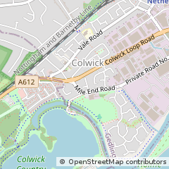 Map of Nottingham