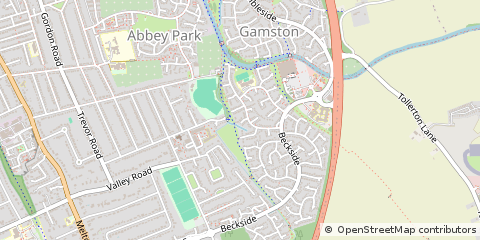 Map of Nottingham