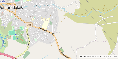 Map of Swansea
