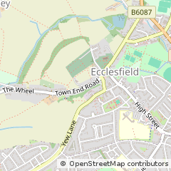 Map of Sheffield