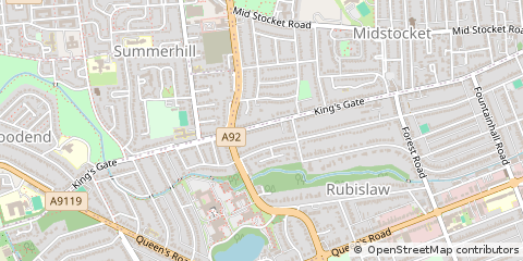 Map of Aberdeen
