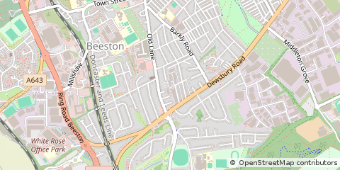 Map of Leeds