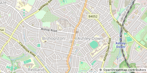 Map of Bristol