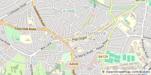 Map of Birmingham