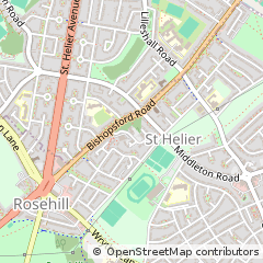 Map of Morden, Surrey