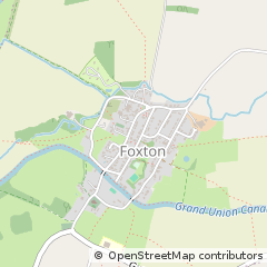 Map of Market Harborough, Leicestershire