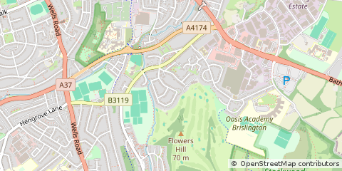 Map of Bristol