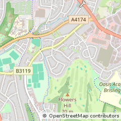 Map of Bristol