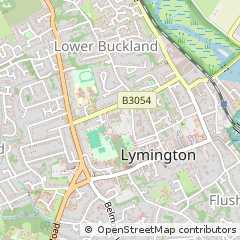 Map of Lymington, Hampshire