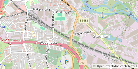 Map of Leeds