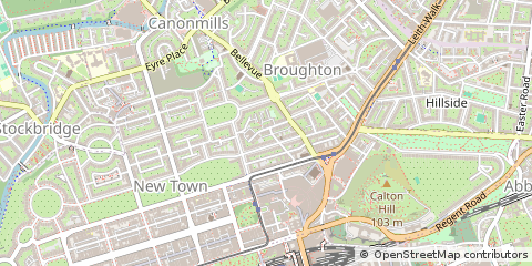Map of Edinburgh