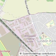 Map of Luton, Bedfordshire