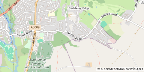 Map of Stoke-on-Trent