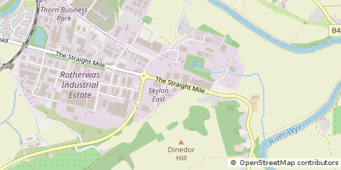 Map of Hereford