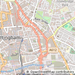 Map of Nottingham