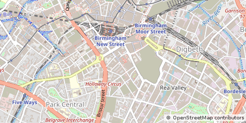 Map of Birmingham