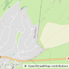Map of Eastbourne, East Sussex