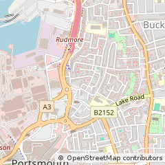 Map of Portsmouth, Hampshire