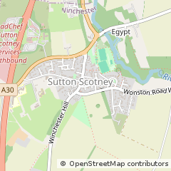 Map of Winchester