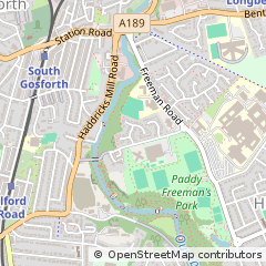 Map of Newcastle Upon Tyne