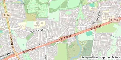 Map of Wallsend