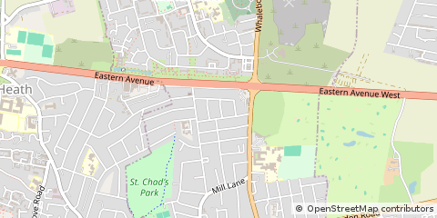 Map of Romford