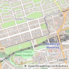 Map of Edinburgh