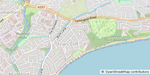 Map of Christchurch