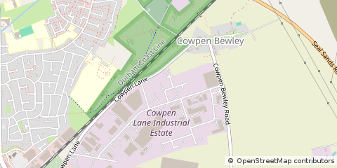 Map of Billingham