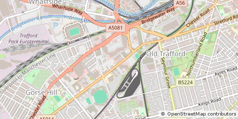 Map of Manchester