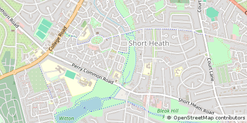 Map of Birmingham, West Midlands