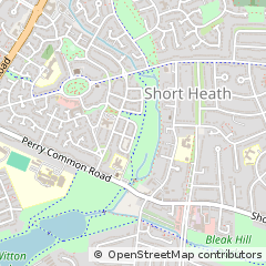 Map of Birmingham, West Midlands