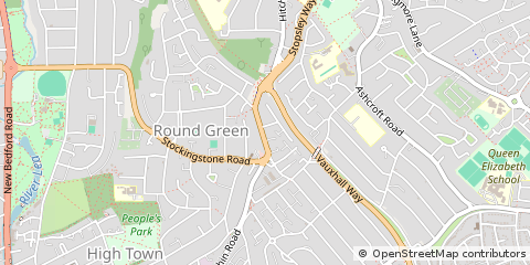 Map of Luton