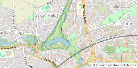 Map of Andover