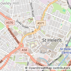 Map of ST. Helens