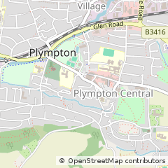 Map of Plymouth, Devon