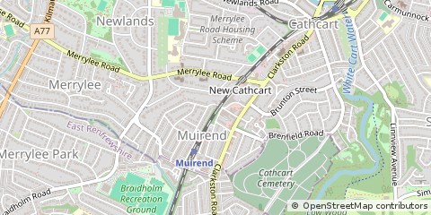Map of Glasgow