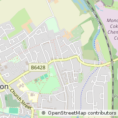 Map of Barnsley, South Yorkshire
