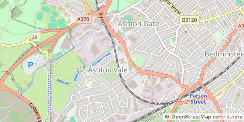 Map of Bristol