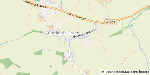 Map of Cambridge, Cambridgeshire