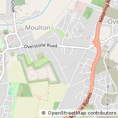 Map of Northampton, Northamptonshire
