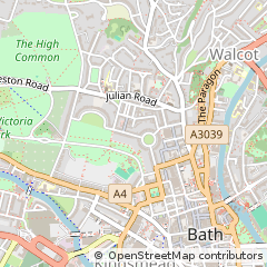 Map of Bath