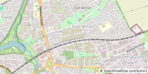 Map of Andover