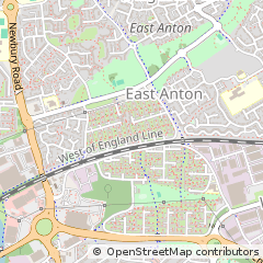 Map of Andover