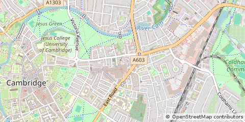 Map of Cambridge