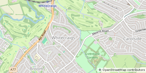 Map of Glasgow